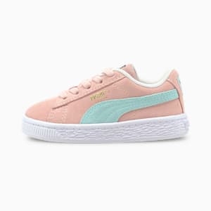 Suede Classic XXI Toddler Shoes, Lotus-Eggshell Blue