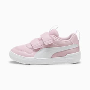 Tenis infantiles Multiflex Mesh V, Rose Mauve-PUMA White, extralarge