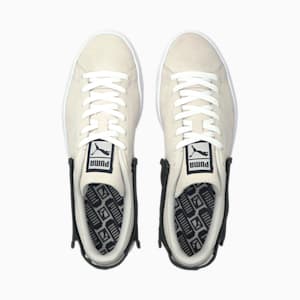 Suede The Cat Unisex Sneakers, Vaporous Gray-Puma Black-Puma White