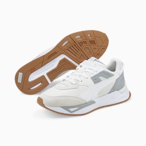 プーマ ミラージュ スポーツ リミックス スニーカー ユニセックス, Vaporous Gray-Puma White