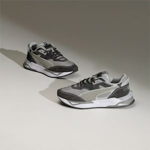 Mirage Sport Remix Unisex Sneakers, Limestone-Dark Shadow