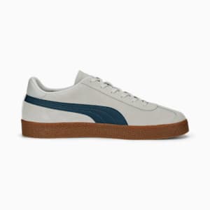 Club Trainers, Glacial Gray-Dark Night-PUMA Gold
