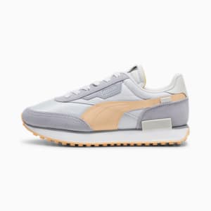 Future Rider Soft Women's Sneakers, Silver Mist-Peach Fizz, extralarge-IND