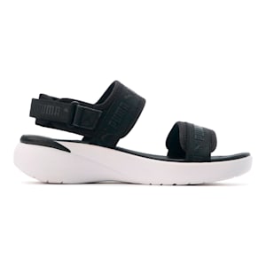 ウィメンズ スポーティ スライド サンダル, Puma Black-Puma White