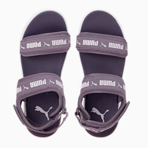 Sportie Women's Sandals, Purple Charcoal-Pearl Pink-PUMA White