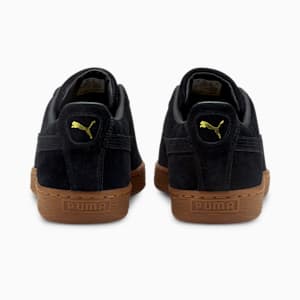 Suede Gum Trainers, Puma Black-Gum
