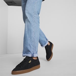 Tenis Suede Gum, Puma Black-Gum, extralarge