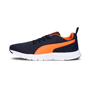 PUMA Bruten Men's Shoes, Peacoat-Vibrant Orange-Puma White, extralarge-IND