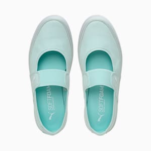 Pamela Slip-On Women's Shoes, Fair Aqua-Puma White