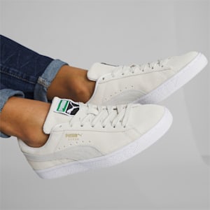 Zapatos deportivos de gamuza Classic XXI para mujer, Marshmallow-Puma White, extragrande
