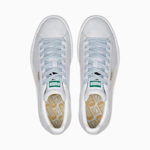 Tenis para mujer Suede Classic XXI, Platinum Gray-Pristine-Puma White
