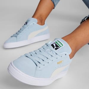 Tenis para mujer Suede Classic XXI, Icy Blue-PUMA White, extralarge