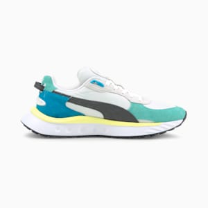 Wild Rider Rollin' Sneakers, Elektro Aqua-Puma White, extralarge-IND