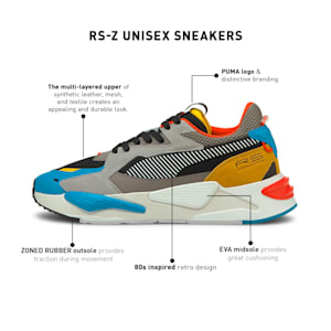 RS-Z Sneakers, Hawaiian Ocean-Puma Black, extralarge-IND