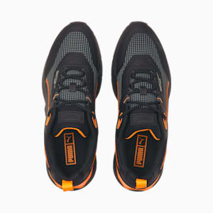 Mirage Tech Ripstop Unisex Sneakers, Puma Black-Orange Glow