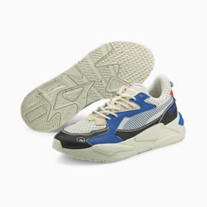 RS-Z Re.Gen Unisex Sneakers, Ivory Glow-Future Blue