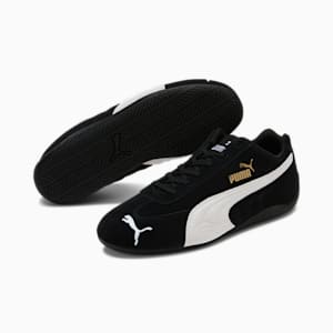 Zapatos de automovilismo Speedcat LS para mujer, Puma Black-Puma White