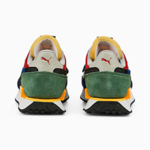 Future Rider Splash Youth Sneakers, Burnt Red-Gray Violet-Puma Black