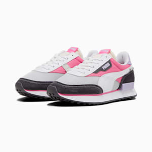Future Rider Splash Youth Trainers, Ash Gray-Strawberry Burst, extralarge-GBR