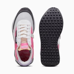 Future Rider Splash Youth Sneakers, Ash Gray-Strawberry Burst, extralarge-IND