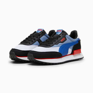 Future Rider Splash Sneakers Big Kids, PUMA White-Zen Blue, extralarge