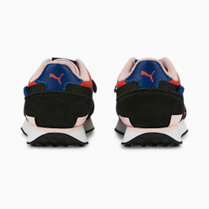 Future Rider Splash AC Babies' Trainers, Salmon-Puma White-Puma Black