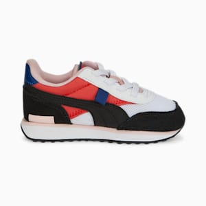 Future Rider Splash AC Babies' Trainers, Salmon-Puma White-Puma Black