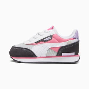 Future Rider Splash AC Babies' Trainers, Ash Gray-Strawberry Burst, extralarge-GBR