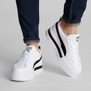 Sneakers Mayze Femme, Puma White-Puma Black, extralarge