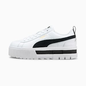  PUMA Zapatillas Mayze Stack Edgy Pearl para mujer, Puma  Blanco-malvavisco-oro : Ropa, Zapatos y Joyería