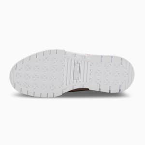 Mayze Leather Women's Sneakers, PUMA White-Vapor Gray-Heartfelt