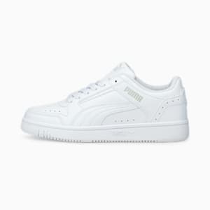 Tenis para jóvenes Rebound Joy Low, Puma White-Puma White-Gray Violet
