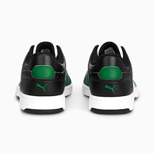 Rebound Joy Low Little Kids' Shoes, PUMA White-Archive Green-PUMA Black