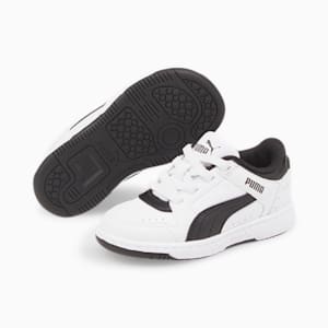 Rebound Joy Low Toddler Shoes, Puma White-Puma Black