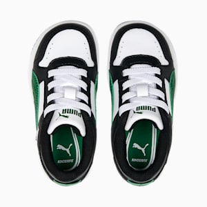 Chaussures Rebound Joy Low AC Nouveau-né, PUMA White-Archive Green-PUMA Black