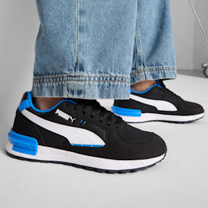 Tenis juveniles Graviton, PUMA Black-PUMA White-Racing Blue, extralarge