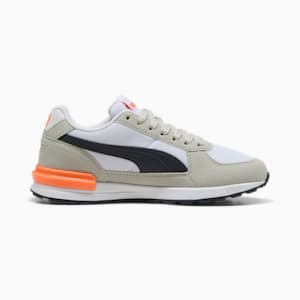 Tenis juveniles Graviton, PUMA White-New Navy-Glacial Gray-Orange Glo, extralarge