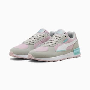 Tenis juveniles Graviton, Rose Mauve-PUMA White-Glacial Gray-Safe Lake, extralarge