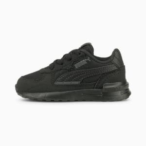 Graviton AC Babies' Trainers, Puma Black-Puma Black-Dark Shadow