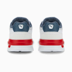 Graviton AC Babies' Trainers, Nimbus Cloud-Puma White-Evening Sky-High Risk Red