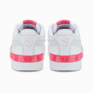 Jada Youth Trainers, Puma White-Puma White-Almond Blossom-Sunset Pink
