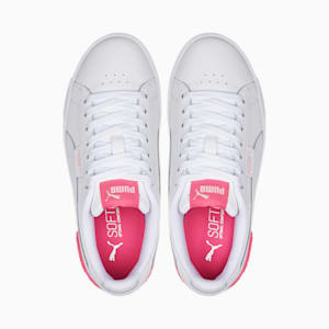 Jada Youth Trainers, Puma White-Puma White-Almond Blossom-Sunset Pink