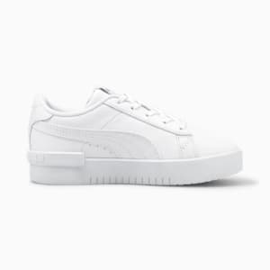 Jada Little Kids' Sneakers, Puma White-Puma White-Puma Silver, extralarge