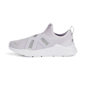 Wired Run Kid's Shoes, Spring Lavender-PUMA Silver