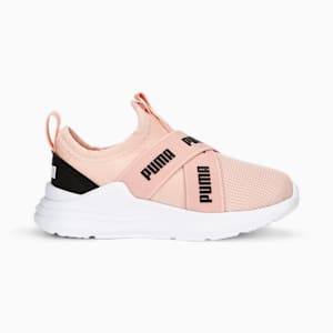 Wired Run Slip-On Babies' Trainers, Rose Dust-PUMA Black