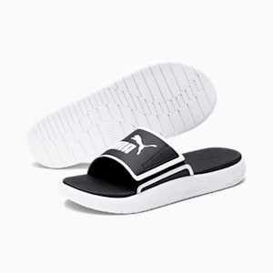 Softride Slides, Puma Black-Puma White