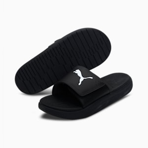 Softride Men's Slides, Puma Black-Puma White