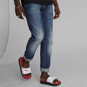 Sandalias Softride para hombre, Puma Black-Puma Red-Puma White