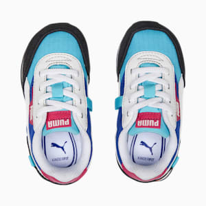 Future Rider Play On AC Babies' Trainers, Hero Blue-PUMA White