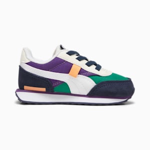 Tenis para bebés Future Rider Play On AC, Archive Green-Purple Pop, extralarge